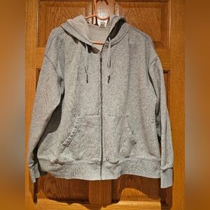 Old Navy Grey Hoodie Womens L